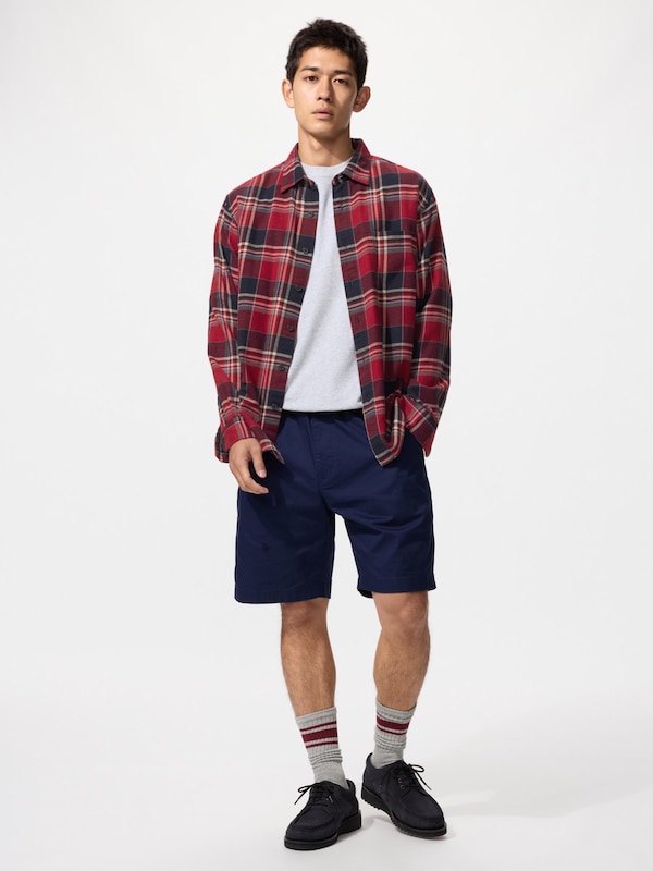 Flannel Checked Shirt | Long Sleeve