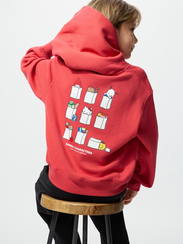 GIRLS Jaket Sweat Hoodie Sanrio Characters
