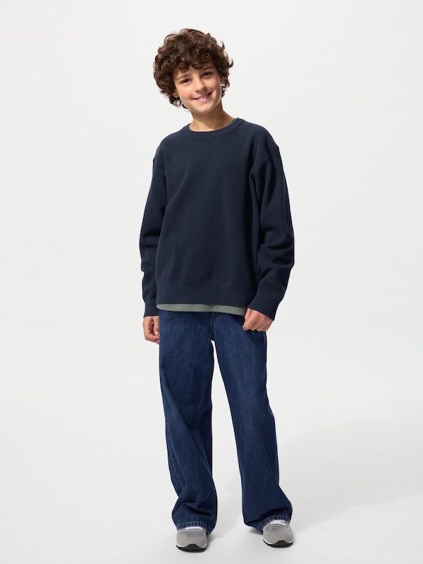 KIDS Washable Milano Ribbed Sweater