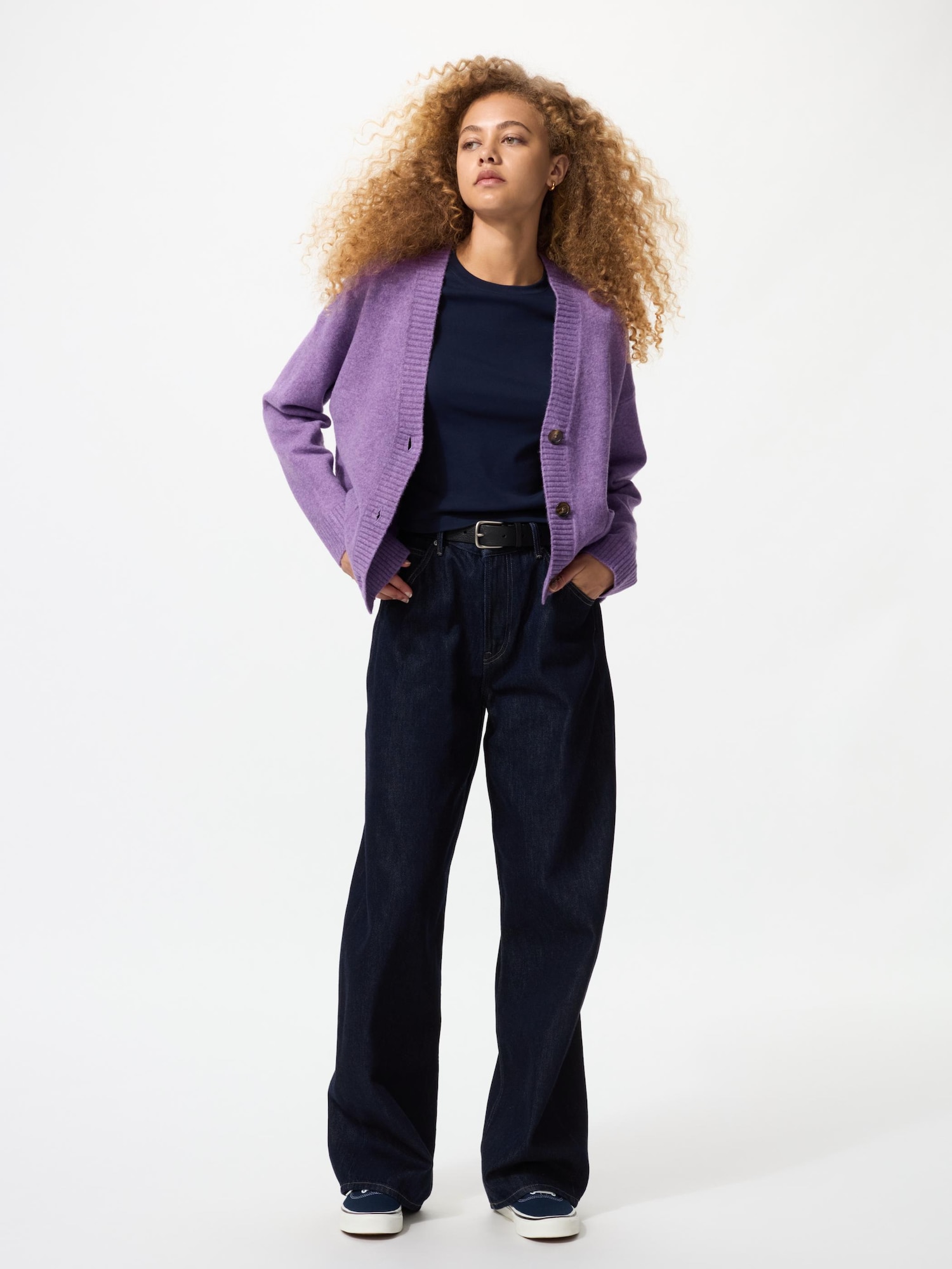 Unisex Light Souffle Yarn Short Cardigan | UNIQLO ID