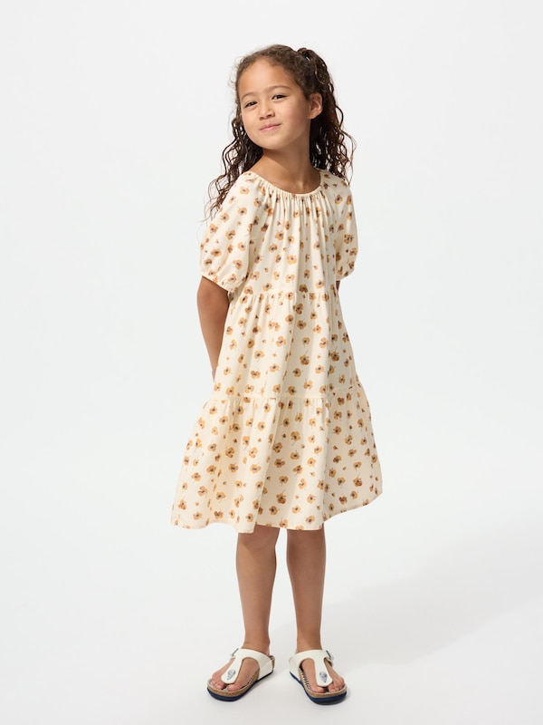 GIRLS Rayon Printed Dress