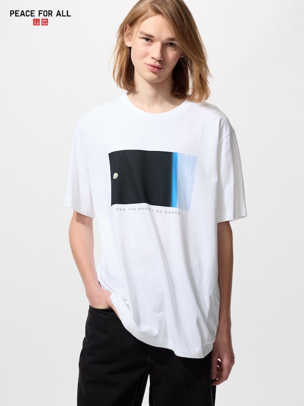 Peace For All Crew Neck T-Shirt Short Sleeve
