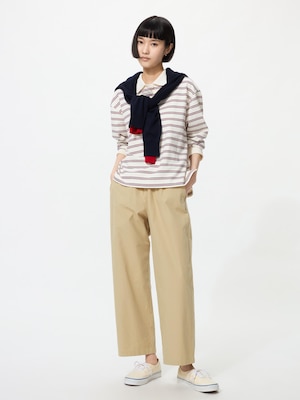 Celana Rileks Katun Ankle