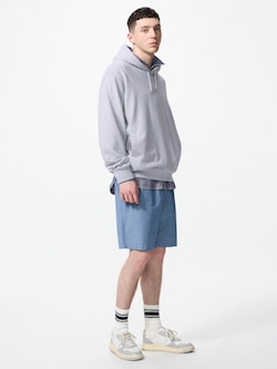 Linen Blend Easy Shorts
