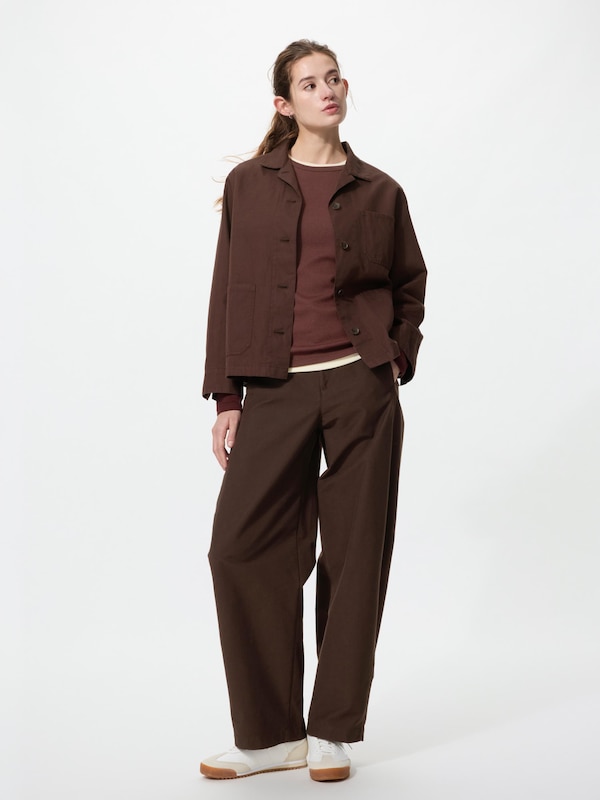 Linen Blend Coverall