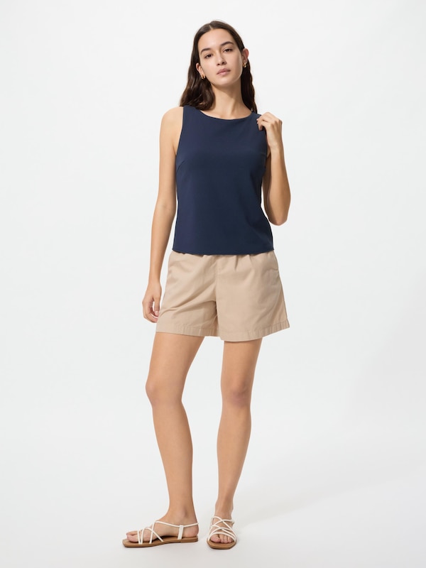 Crepe Jersey Boat Neck Bra Top