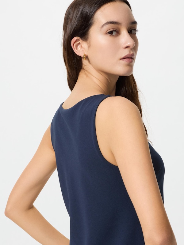 Crepe Jersey Boat Neck Bra Top