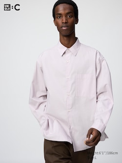 Broadcloth Oversized Shirt Long Sleeve