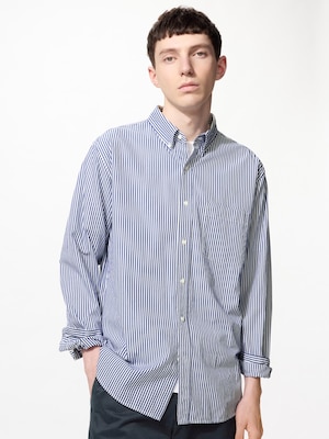Broadcloth Shirt Long Sleeve (Stripe)
