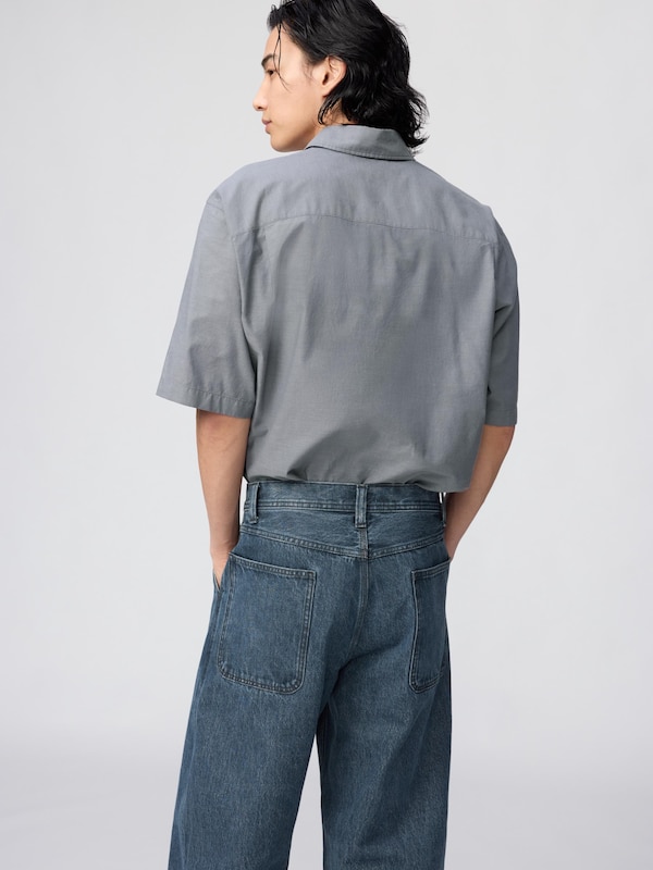 Wide Tapered Jeans