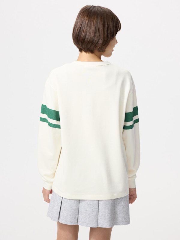 KIDS AIRism Cotton Crew Neck T-Shirt | Long Sleeve