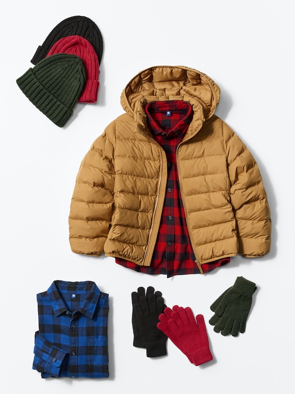 KIDS Flannel Checked Shirt Long Sleeve