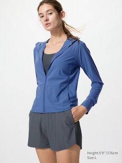 Ultra Stretch AIRism Hoodie UV Protection