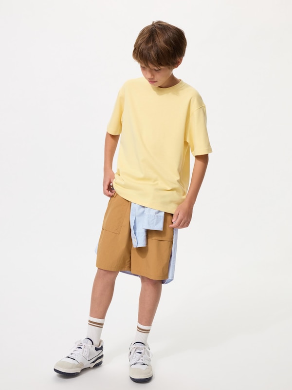 KIDS AIRism Cotton Crew Neck T-Shirt