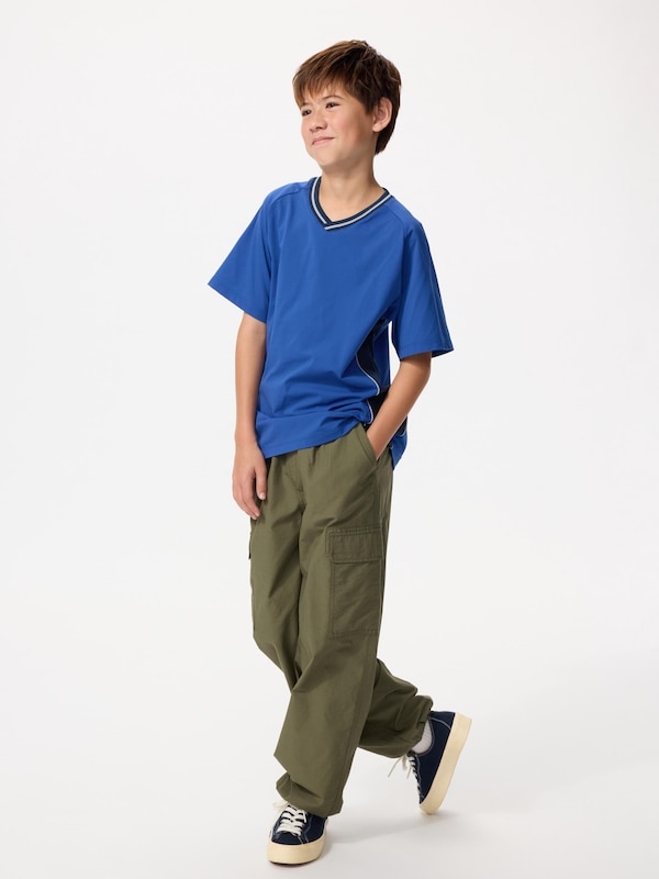 KIDS DRY-EX V Neck T-Shirt