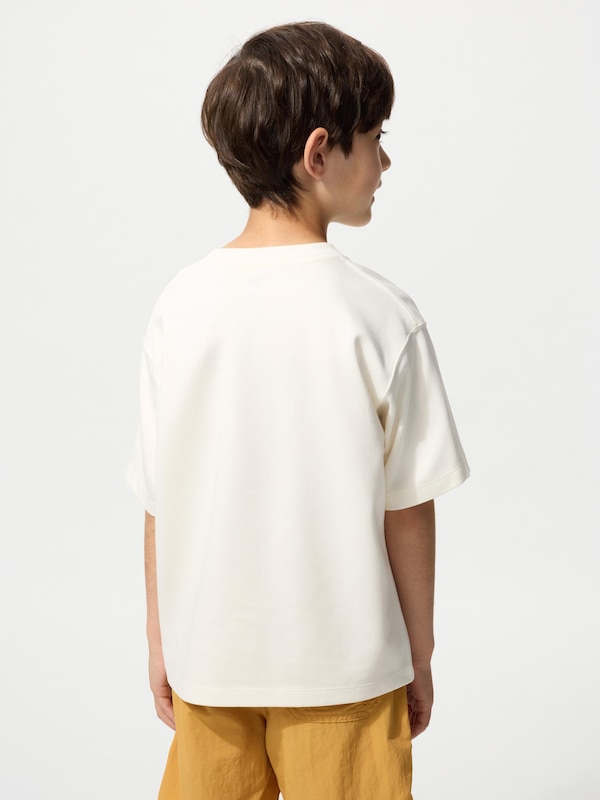 KIDS AIRism Cotton Graphic T-Shirt Crew Neck