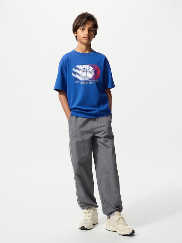 KIDS AIRism Cotton Graphic T-Shirt Crew Neck