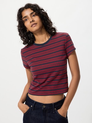 Mini T-Shirt | Stripe (Crop Top)