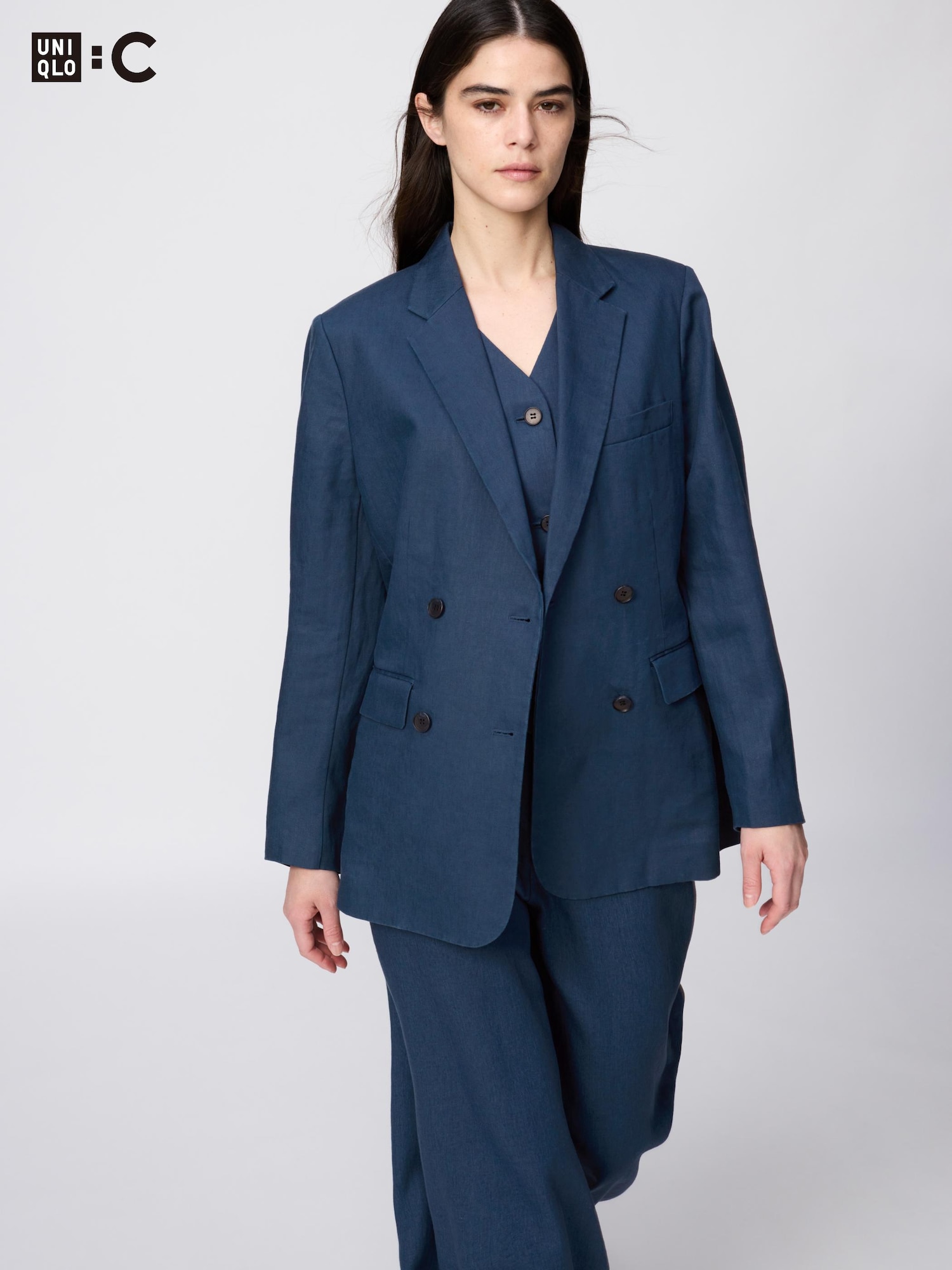 Women's Premium Linen Jacket Relax Fit | UNIQLO ID