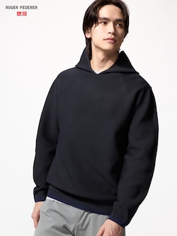 Washable 3D Knit Pullover Hoodie