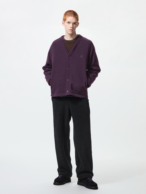 Fleece Oversized Cardigan