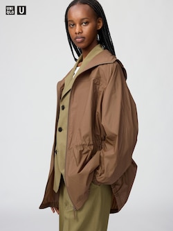 UV Protection Sheer Oversized Parka