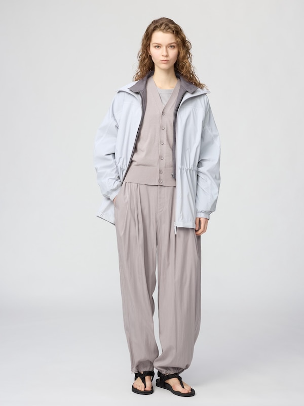 Jaket Parka Oversize Tipis Proteksi Sinar UV