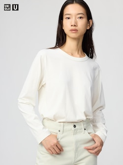 T-Shirt SUPIMA Katun Lengan Panjang