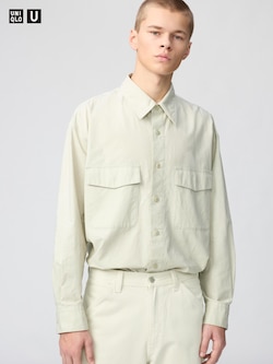 Work Over Sized Shirt Long Sleeve