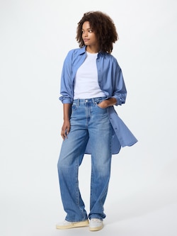 Oversized Shirt Dress