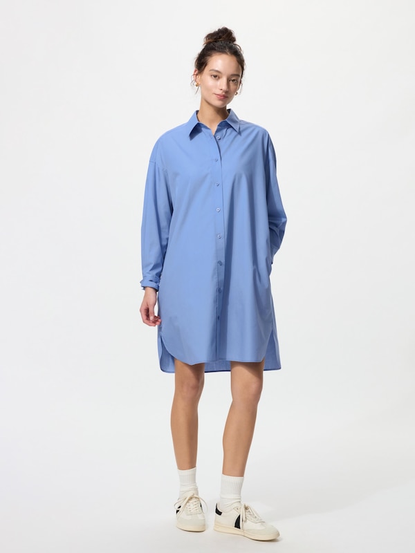 Oversized Shirt Dress