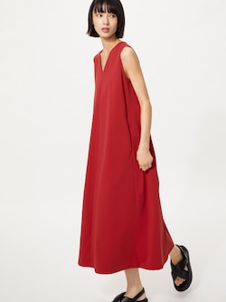 Ultra Stretch V Neck Dress Sleeveless