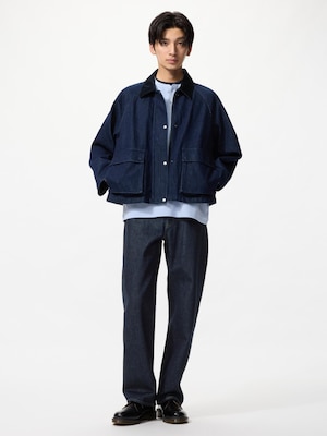 Utility Short Jacket Denim