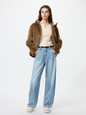 Baggy Barrel Leg Jeans