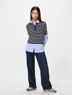 Jeans EZY Lebar Lurus