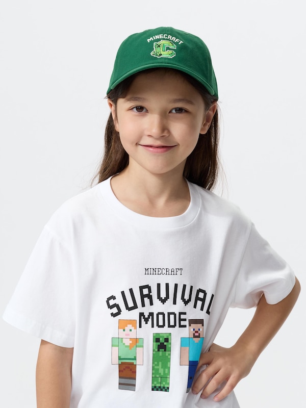 KIDS Topi Minecraft Proteksi Sinar UV