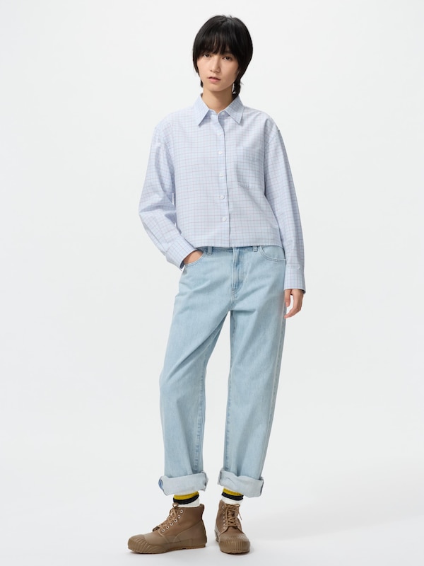 Oxford Boxy Shirt Long Sleeve