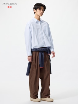 Oxford Boxy Shirt Long Sleeve | Check