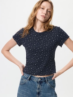 Pointelle Mini T-Shirt