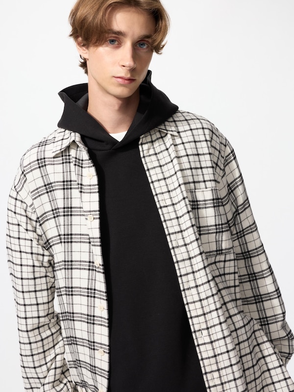 Flannel Checked Shirt Long Sleeve