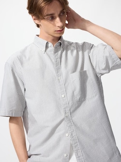 Seersucker Shirt Short Sleeve