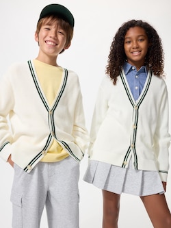 KIDS Washable Knit Cardigan