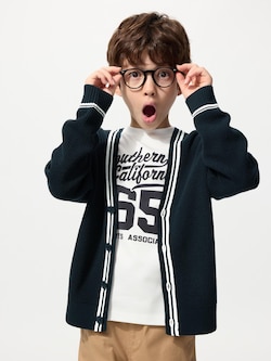 KIDS Washable Knit Cardigan