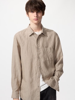 Premium Linen Shirt Long Sleeve