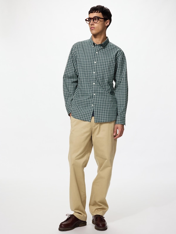 Broadcloth Shirt Long Sleeve (Check)