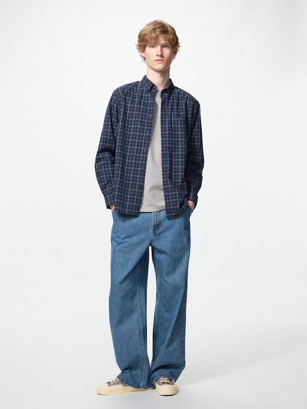 Broadcloth Shirt Long Sleeve (Check)