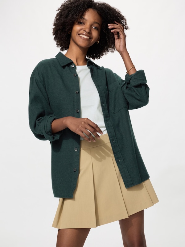 Kemeja Flannel Lengan Panjang