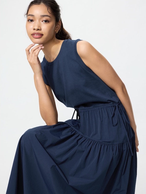 Combination Tiered Dress Sleeveless