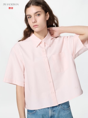 Oxford Boxy Shirt Short Sleeve