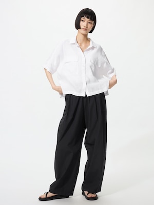 Cotton Volume Easy Pants